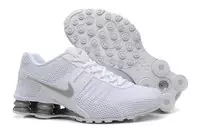 nike shox zoom current r4 new white gray